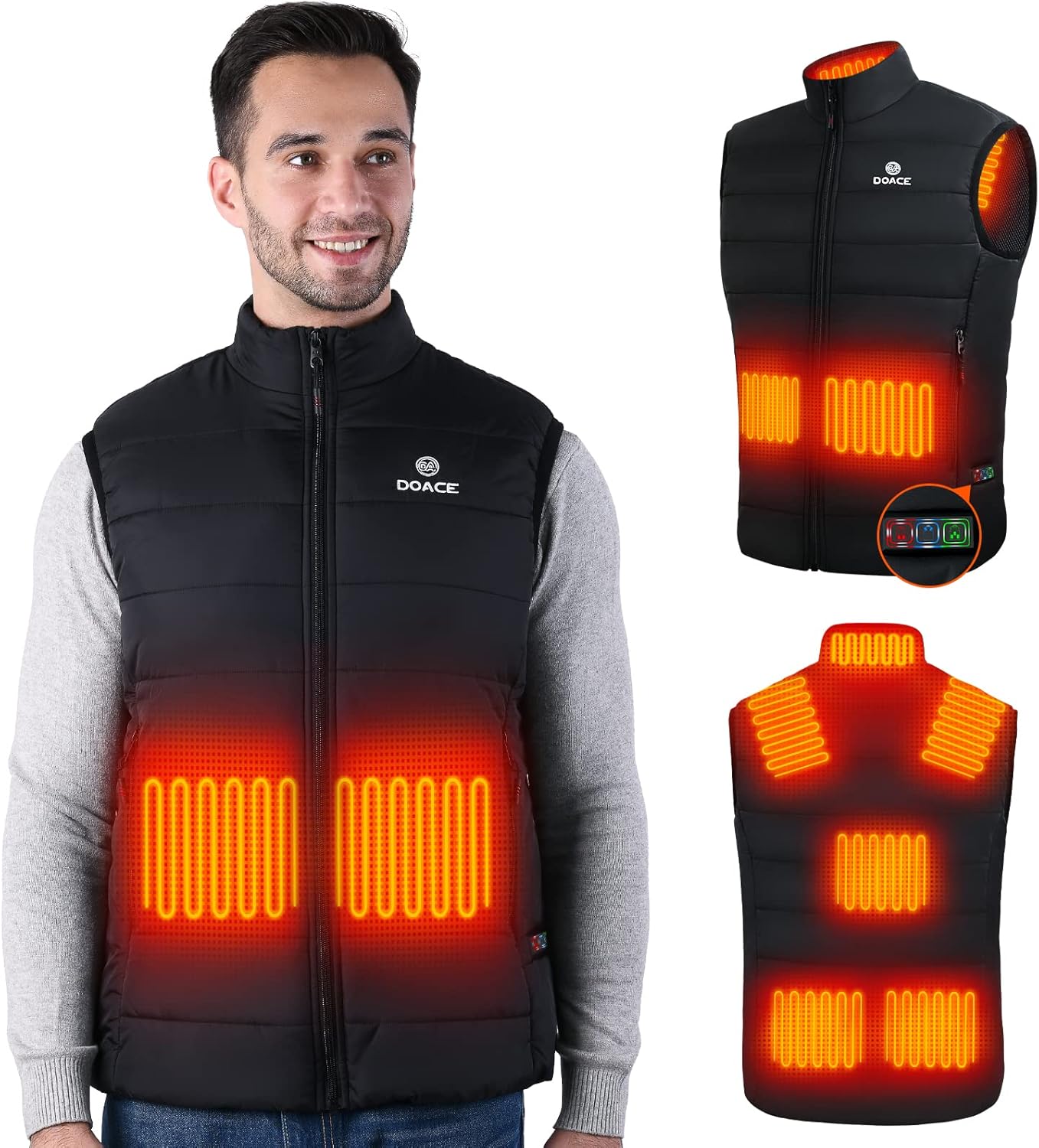 Heated Vest - это инновационный жилет с подогревом.